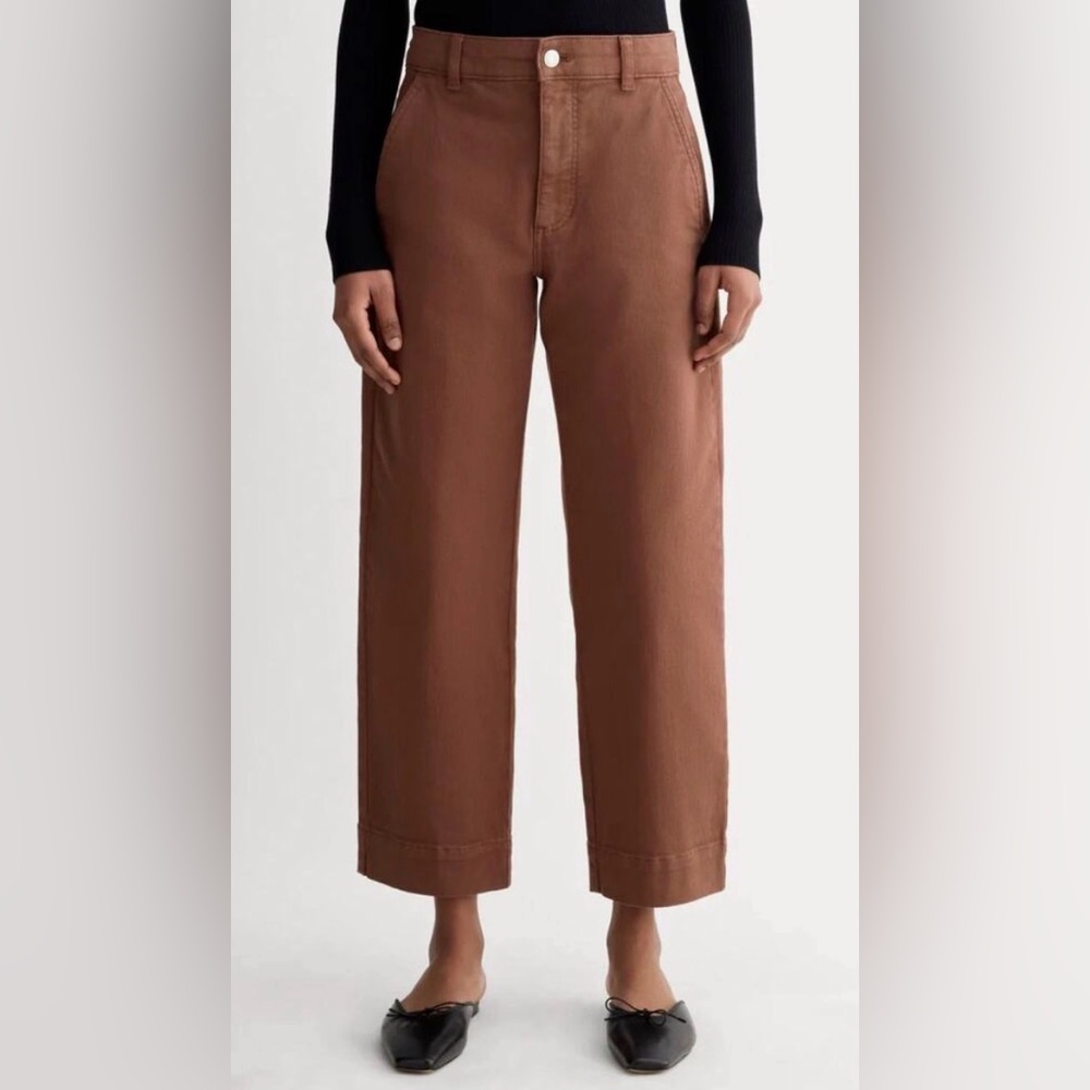 Everlane Curved Cropped Jeans